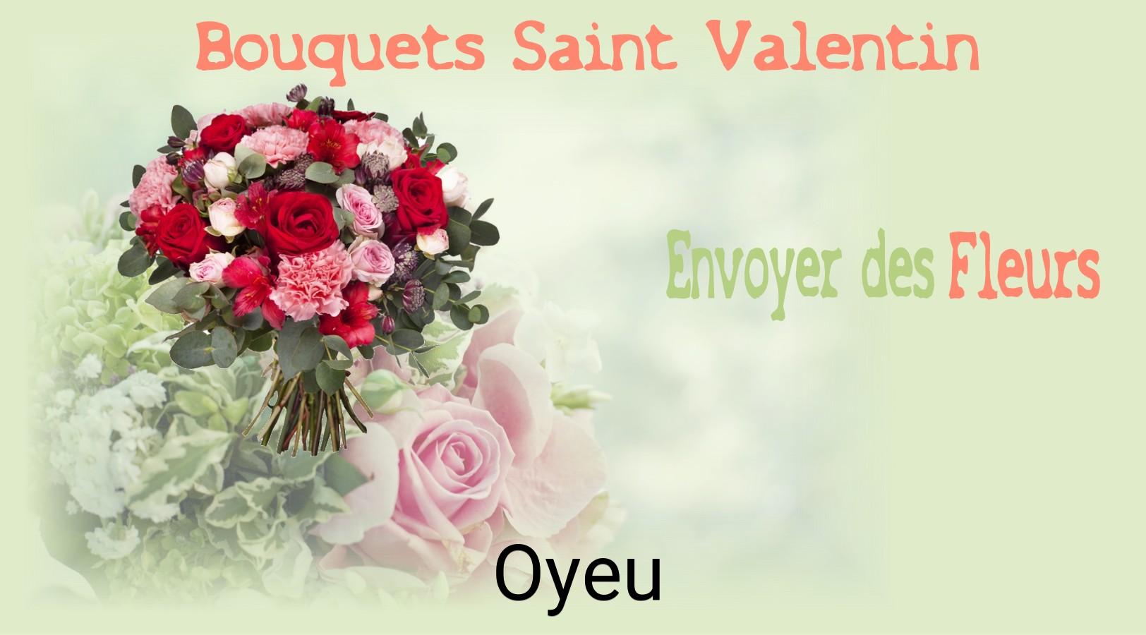 Roses de Saint-Valentin livrées à Oyeu